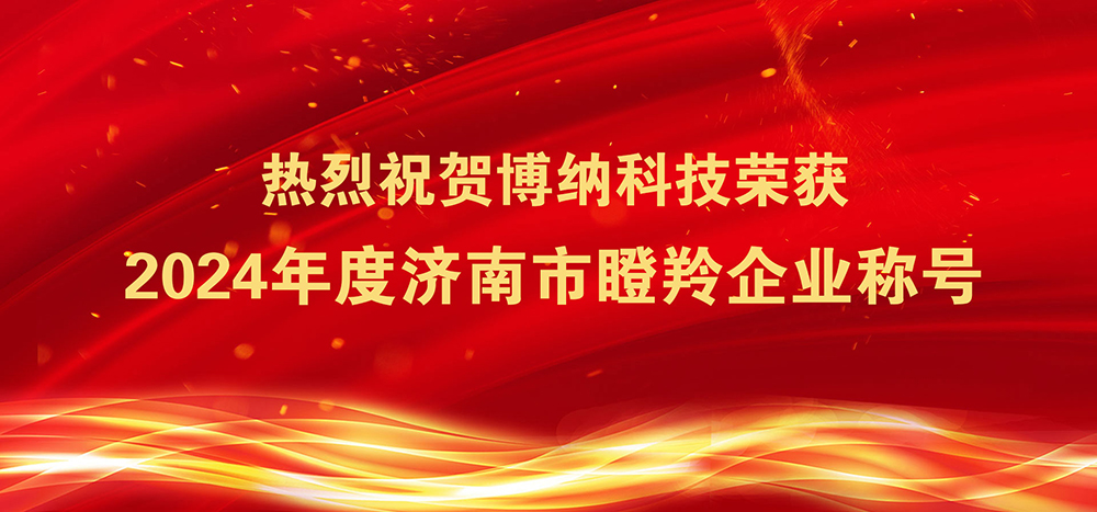 再獲殊榮！博納科技榮獲2024年度濟(jì)南市瞪羚企業(yè)稱號(hào)